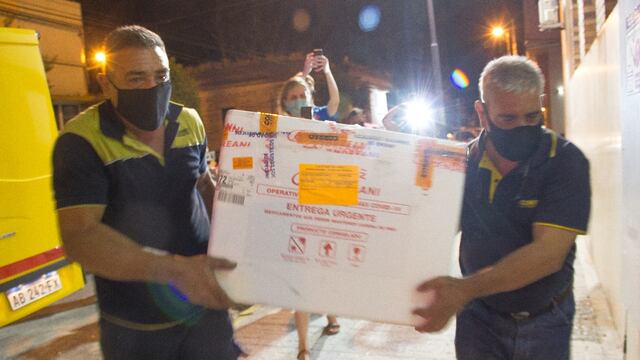 Nuevas dosis de Sputnik V en Azul - Foto ARCHIVO