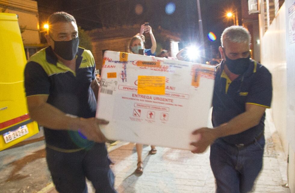 Vacunación en Azul: llegaron 1.200 dosis de Sputnik V