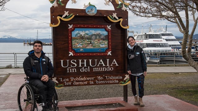 Plantey es uno de los atletas de esquí adaptado que representa a la Argentina.