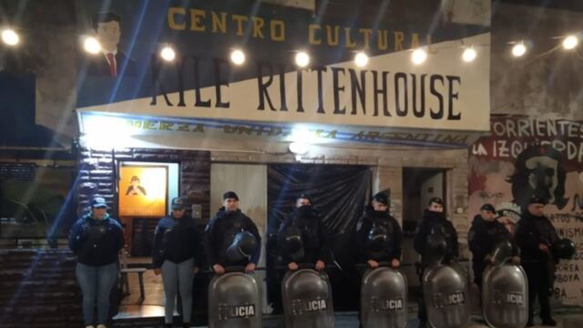 El Centro Cultural Kyle Rittenhouse en el que detuvieron a José Derman.