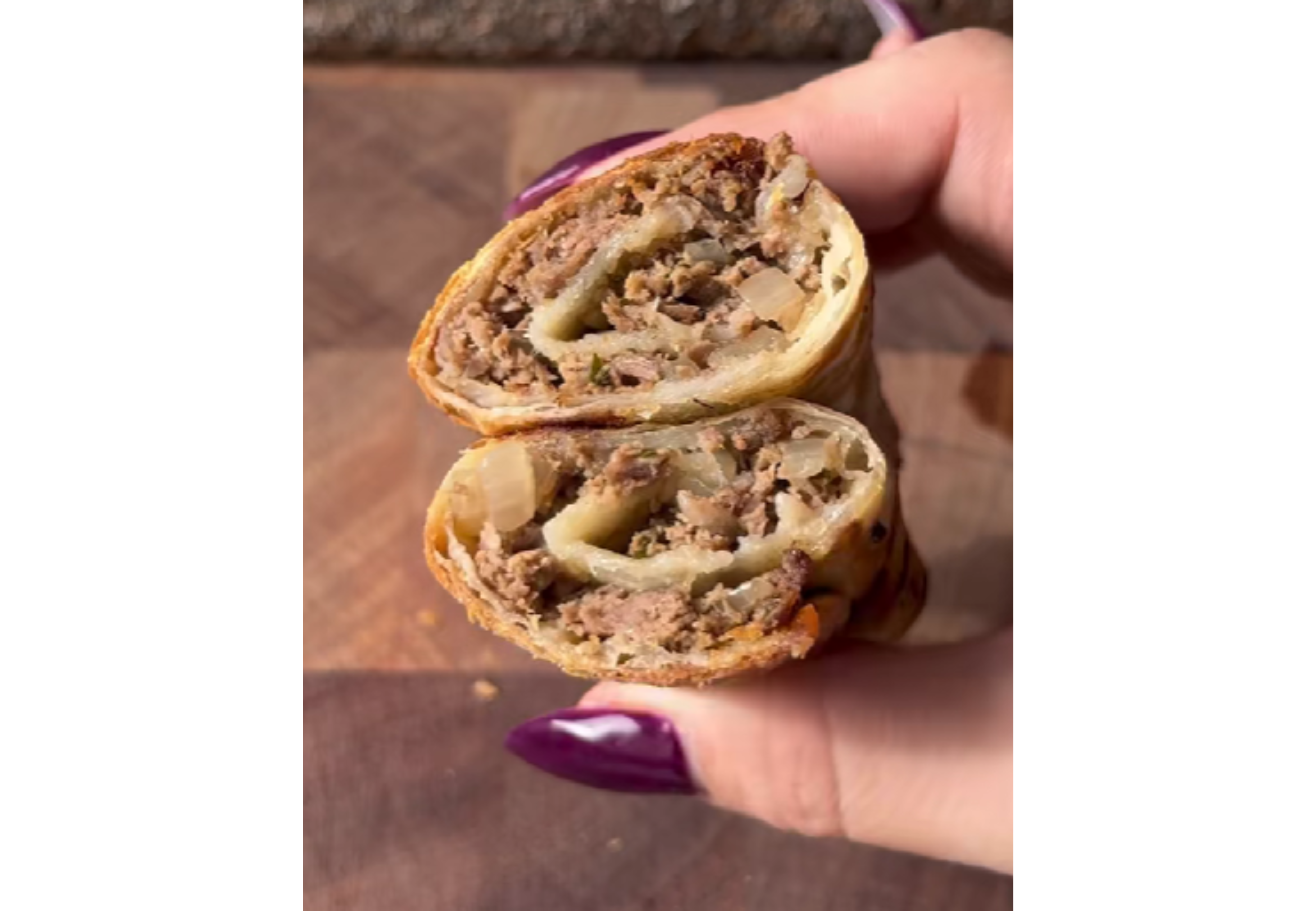 Así quedan los rolls.