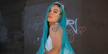 Karol G, la más premiada en los Premios Juventud 2021.