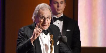 Lalo Schifrin cuando recibió su Oscar honorífico.