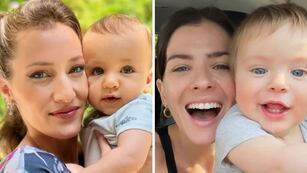 El secreto detrás del collar de ámbar que usan Luca y Amancio, los hijos de Mica Viciconte y la China Suárez.