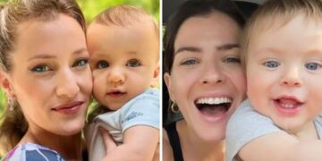 El secreto detrás del collar de ámbar que usan Luca y Amancio, los hijos de Mica Viciconte y la China Suárez.