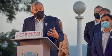 Gerardo Morales presentó a los candidatos del Frente Cambia Jujuy.