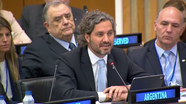 Cafiero emitió un contundente mensaje en el C-24: “Es hora de que el Reino Unido no le tenga miedo a la paz”