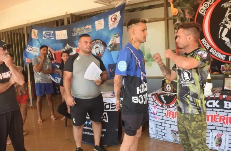 Jardín América: se realiza el 2° evento de kick boxing interprovincial con la participación de varios competidores misioneros