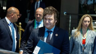 Javier Milei regresó de la cumbre del G20 realizada en Río. EFE/ Sebastiao Moreira