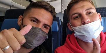 Los volantes albirrojos podrían seguir su carrera en el fútbol italiano