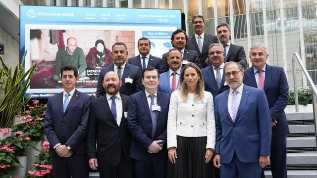 Regino Amado participó de la reunión del grupo de Gobernadores del Norte Grande con representantes del Banco Mundial y de la Corporación Financiera Internacional