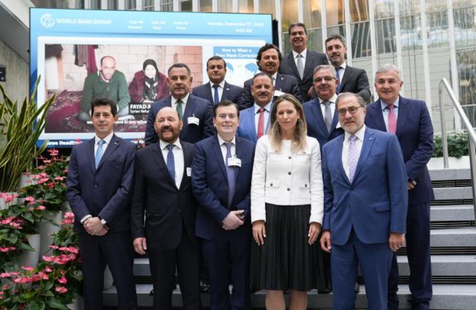 Regino Amado participó de la reunión del grupo de Gobernadores del Norte Grande con representantes del Banco Mundial y de la Corporación Financiera Internacional