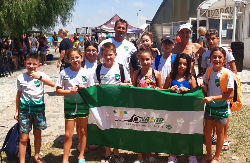 Nadadores del Deportivo y Cultural Arroyito se destacaron en el Torneo Federalisimo 2022