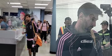 El momento que vivió en el aeropuerto de Honduras.