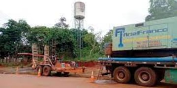 Se proyecta la realización de tres pozos perforados más en Puerto Iguazú.