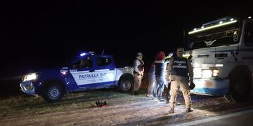 La Policía detuvo a siete sospechosos en cercanías de Sampacho (Policía).