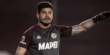 Lucas Acosta volvió a Lanús y disfruta la titularidad y la punta. No olvida a Belgrano (Prensa Lanús).