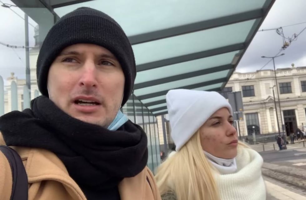 Invasión de Rusia a Ucrania: pareja de influencers rosarinos logró huir a salvo