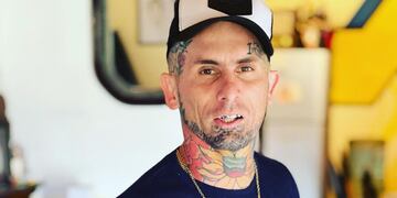 Emanuel Noir, cantante de Ke Personajes. (Foto de Instagram @emanuelnoir)