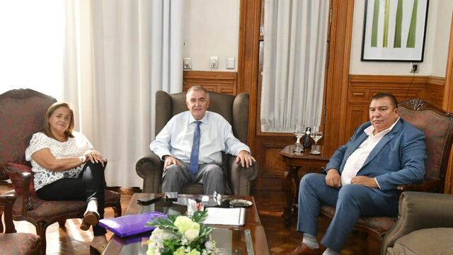 El gobernador recibió a la fundación "Empoderando Familias"