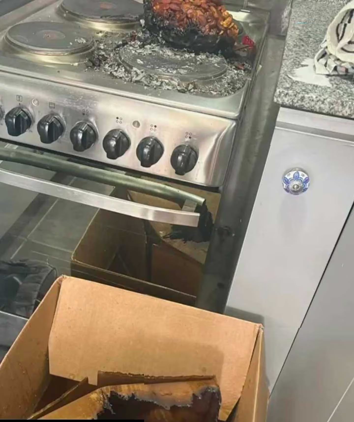 Así quedó el departamento de Matías Alé tras el incendio