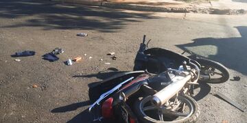 Pérez: accidente en Las Palmeras y Avenida Godoy