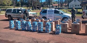San Pedro: se incautaron más de once mil paquetes de cigarrillos de contrabando