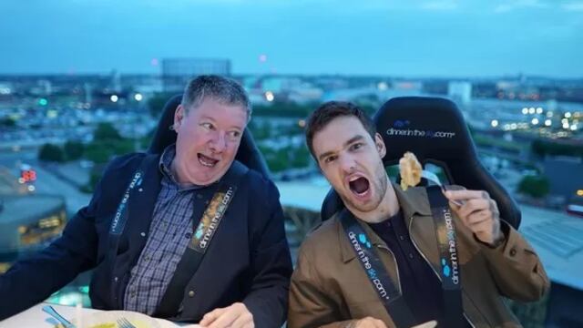 Liam Payne y su padre