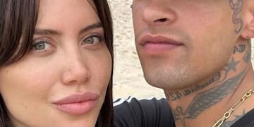 Wanda Nara y L-Gante se fueron de vacaciones juntos: las primeras fotos de la pareja en su paradisiaco destino