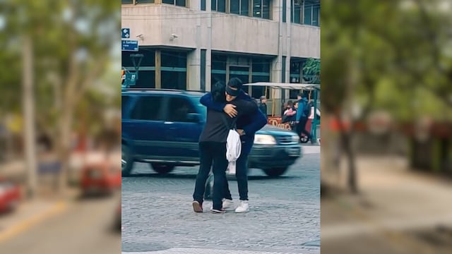 El tierno gesto de un chico que sorprendió a los mendocinos en las calles