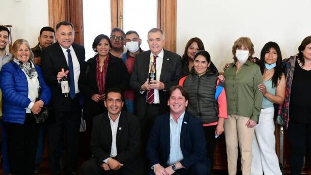 Jaldo recibió a estudiantes de la Tecnicatura Superior en Enología y Viticultura que viajarán a Saumur Val de Loire