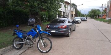 Automóvil involucrado en los disparos de CDU