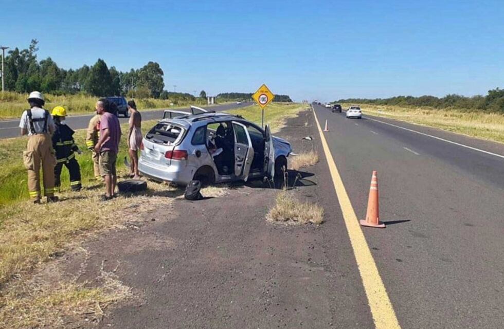 Ruta 14: Otro vuelco, pero sin heridos