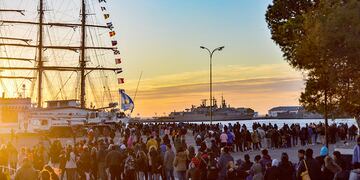 Puerto Belgrano: más de 17 mil visitantes en la fragata “Libertad”