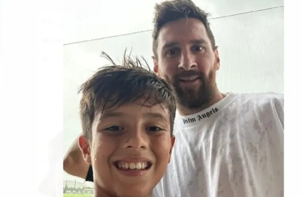 La apasionante historia del niño neuquino que cumplió su sueño de jugar en el Inter Miami con el hijo de Messi