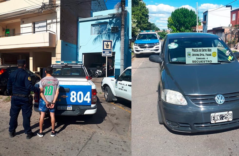 Dañaron su auto: subió a uno de los menores al vehículo y fue detenido