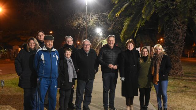 Nueva iluminación LED en Av. Suipacha