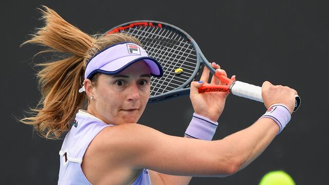 La tenista sumó su segunda victoria en el torneo Yarra Valley Classic. (AP)
