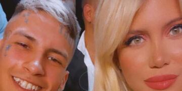 La esposa de Mauro Icardi y el referente de la "cumbia 420" coincidieron en el Hotel Hilton.