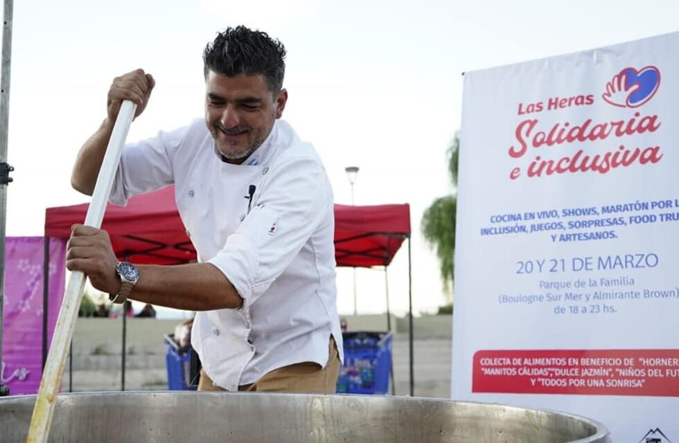 La solidaridad explotó en el Parque de la Familia de Las Heras
