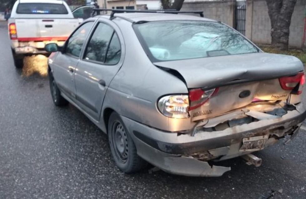 Colonia Caroya: choque en cadena dejó dos mujeres heridas