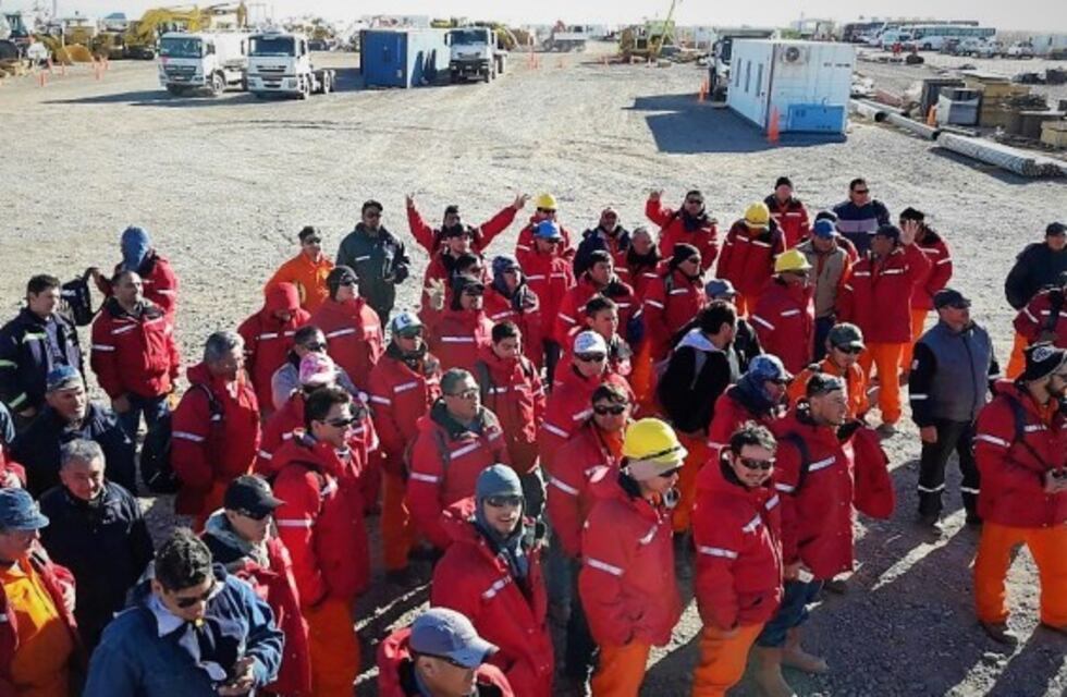 Techint: "son infundados" los motivos del paro de trabajadores de la UOCRA en Añelo, Neuquén