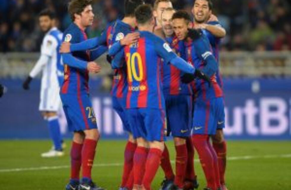 Copa del Rey: con un gol de penal de Neymar, Barcelona se impuso 1-0 sobre Real Sociedad