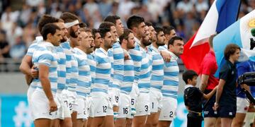 Los Pumas\u002E Foto: AP/Christophe Ena\u002E