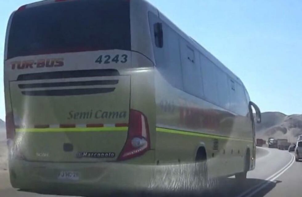 Desde Turbus dijeron que el colectivo estaba en buenas condiciones