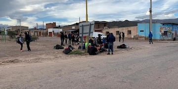 Turistas en la Quebrada de Humahuaca, Jujuy