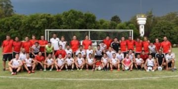 Plantel Newellu00b4s en Mar del Plata.