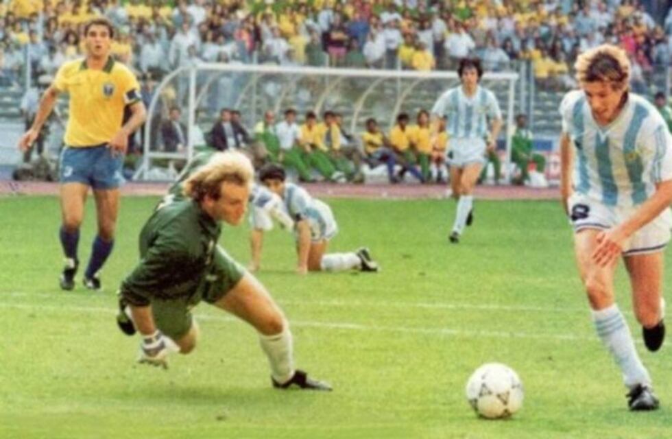 Italia 90: a 30 años del gol de Claudio Caniggia que dejó en silencio a los brasileños