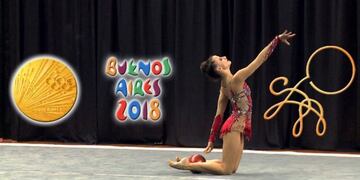 Celeste D'Arcángelo, cordobesa clasificada a los JJOO de la Juventud\u002E