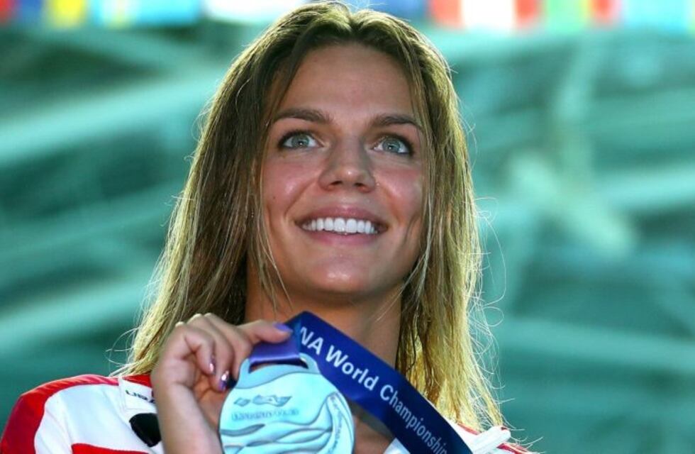 El particular entrenamiento de la nadadora rusa Yuliya Efimova en cuarentena